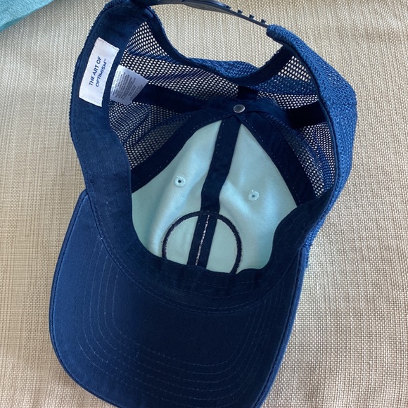 COPY - Life Is Good mesh-back baseball CAP Hat Adjustable Navy Blue - Picture 2 of 5